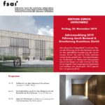 *ABGESAGT* Jahresausklang fsai Sektion Zürich/Ostschweiz 2020